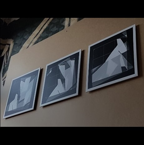TINA GRAPHICS | Tina Stynen mixed media artwork | black & white and colorful graphic art