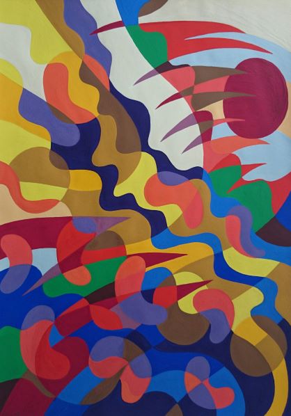 TINA GRAPHICS | Tina Stynen mixed media artwork | forms & colours